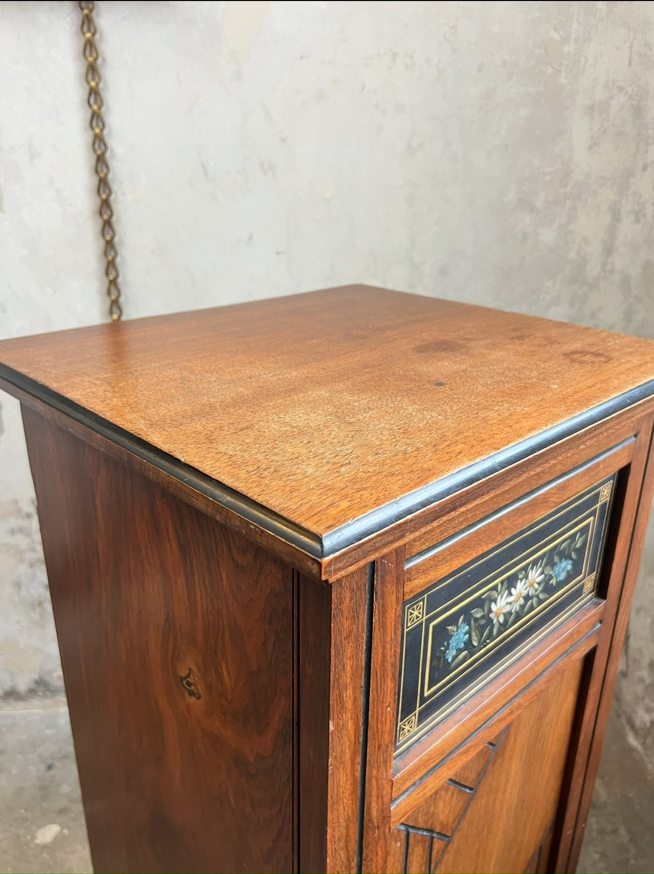 Aesthetic Movement Bedside Cabinet