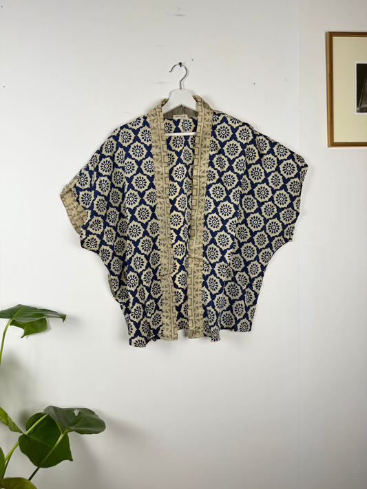Vintage Saree Silk Shrug Blouse