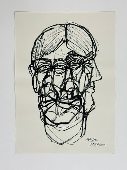 Monochromatic Original Artwork No.280 - ARTHUR ALLAN WILSON, Scottish | 1944-2024