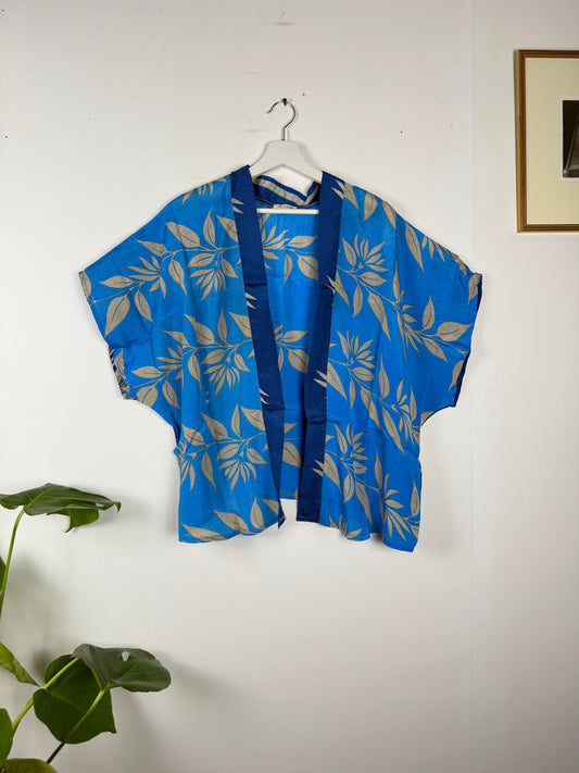 Vintage Saree Silk Shrug Blouse