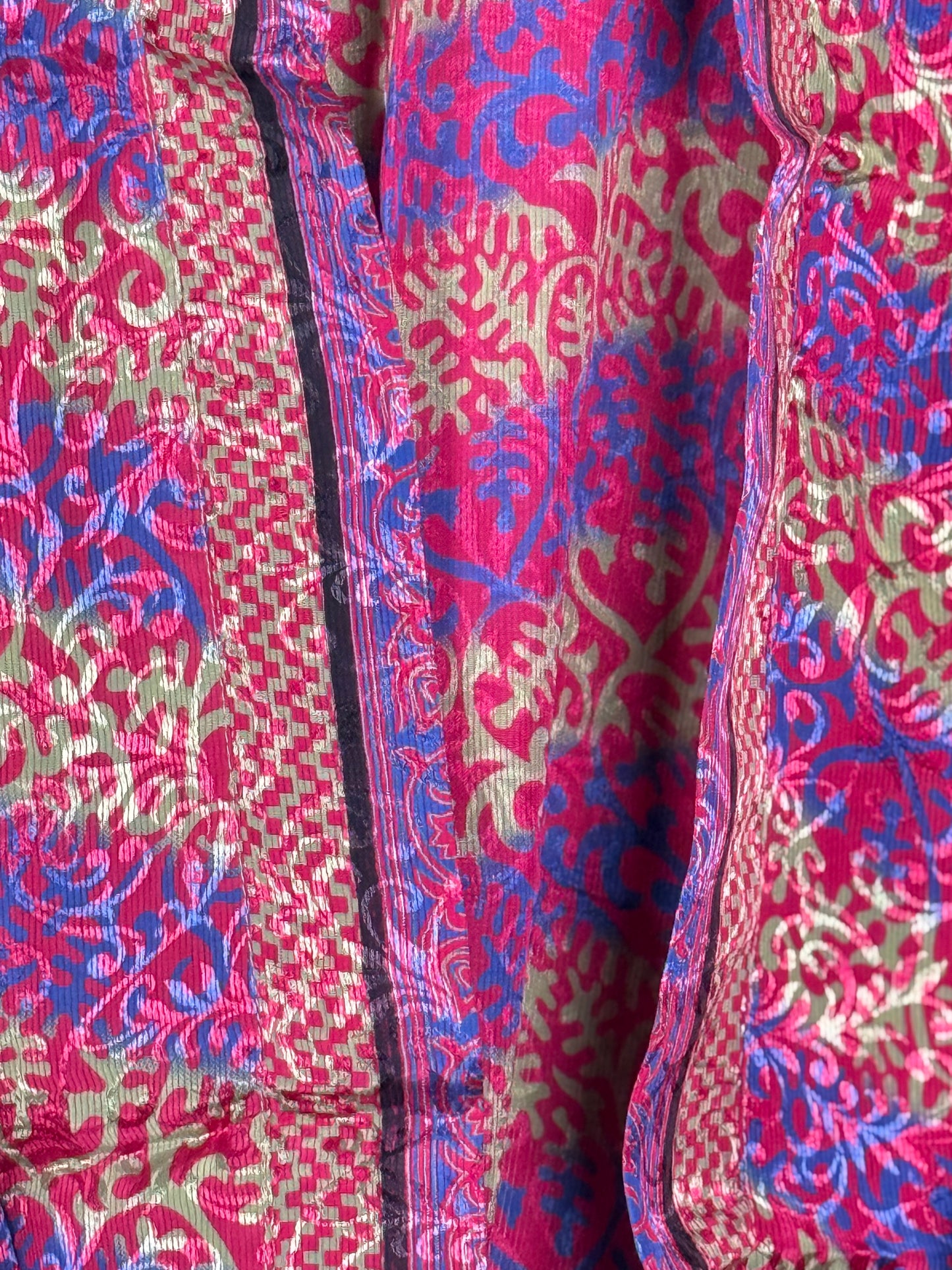 Vintage Saree Silk Shrug Blouse