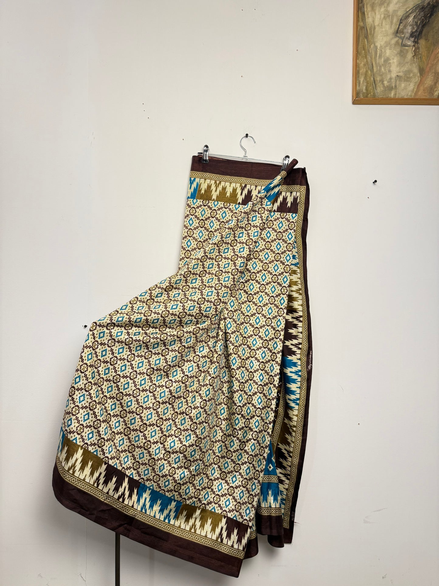 Vintage Pure Silk Saree Fabric