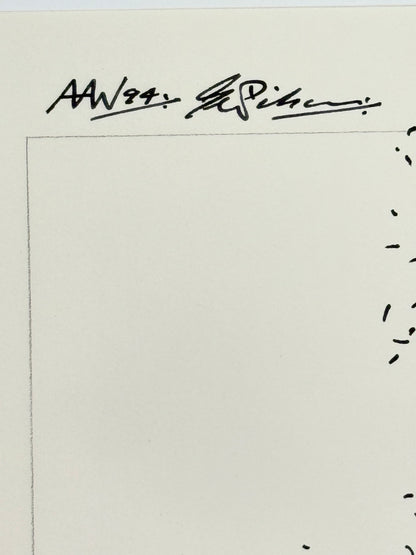 Monochromatic Original Artwork No.218 - ARTHUR ALLAN WILSON, Scottish | 1944-2024