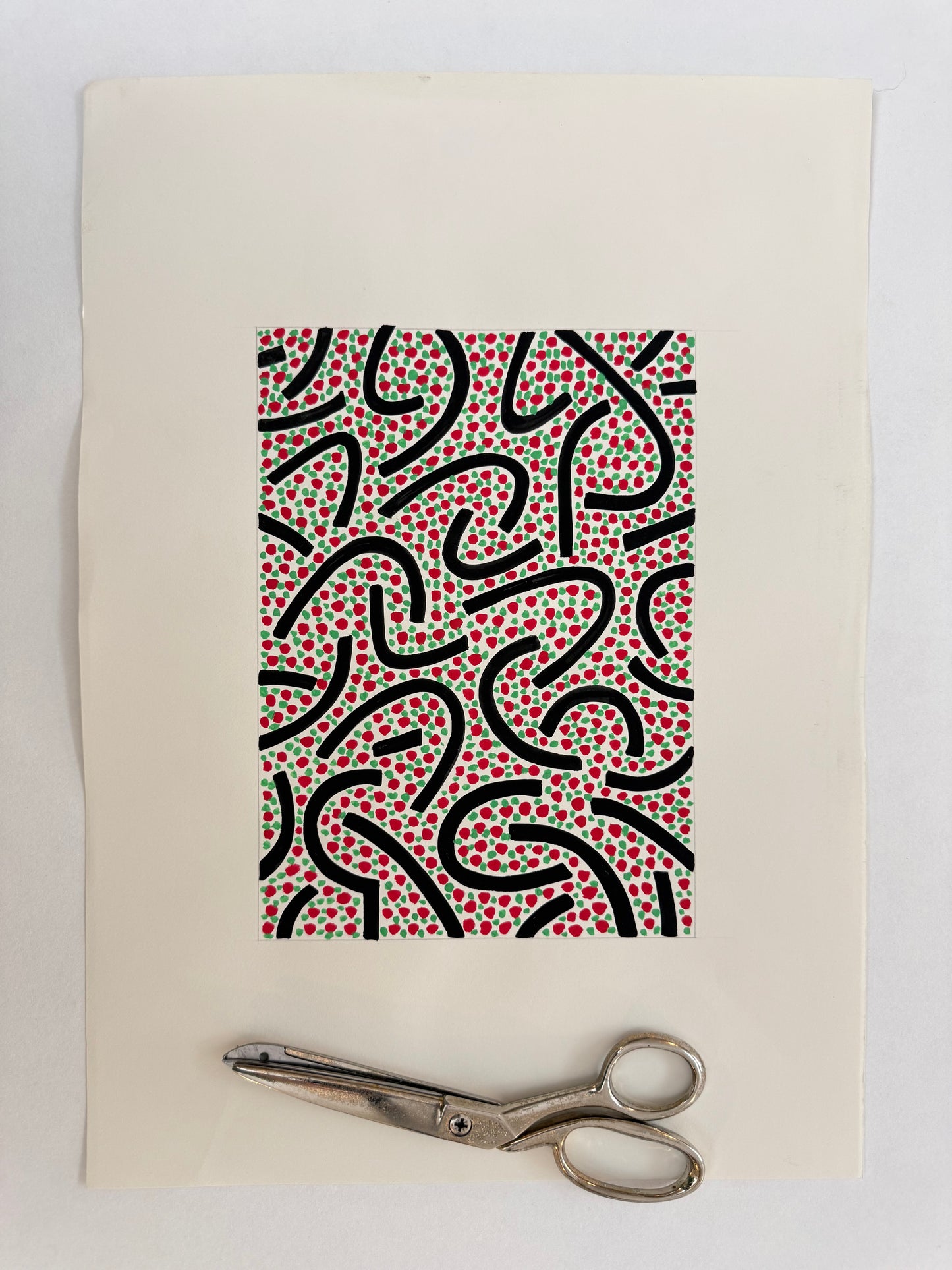 Pointillist Ink on Paper Original Artwork No.19 - ARTHUR ALLAN WILSON, Scottish | 1944-2024