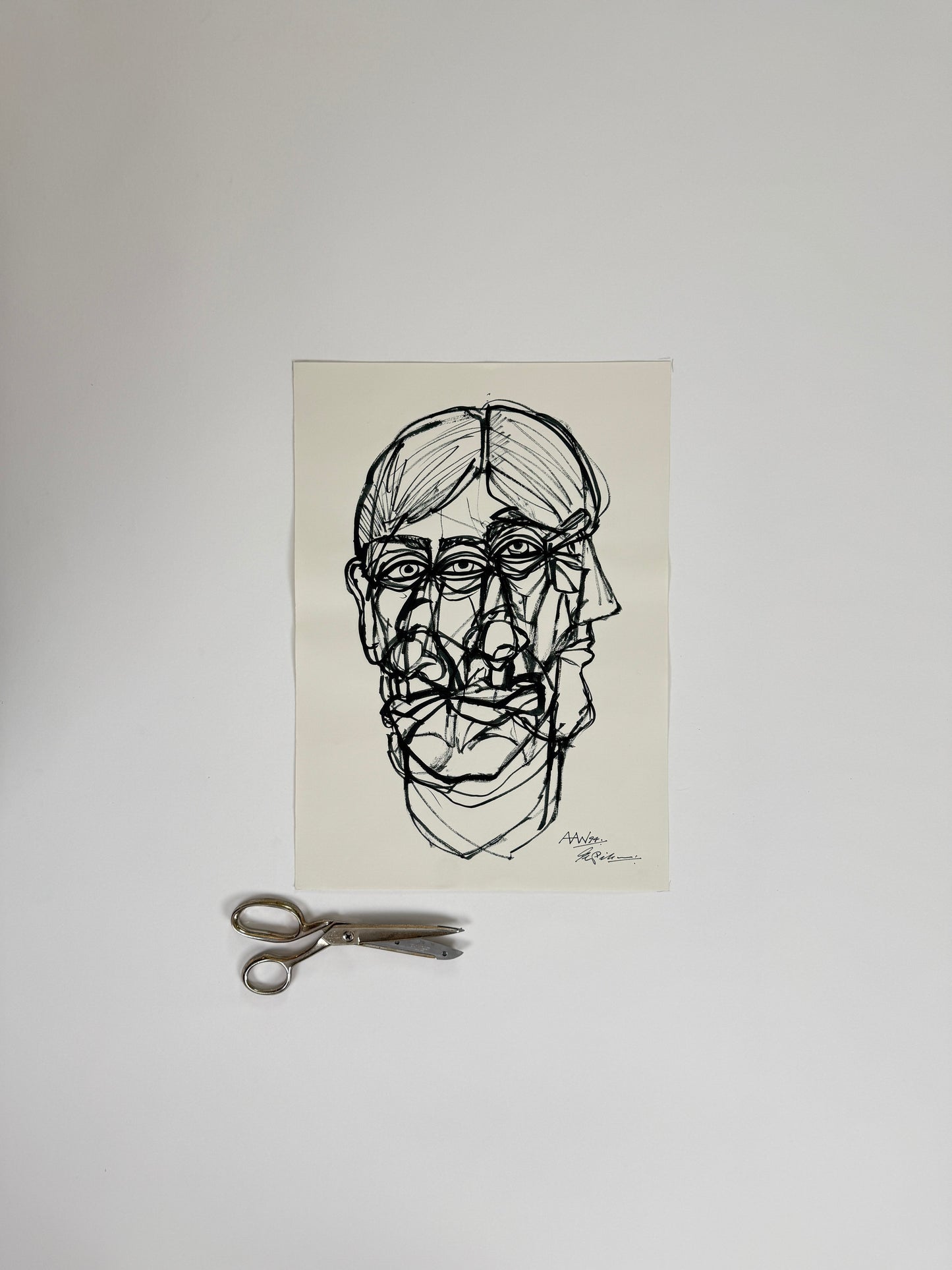 Monochromatic Original Artwork No.280 - ARTHUR ALLAN WILSON, Scottish | 1944-2024