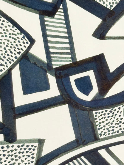 Monochromatic Original Artwork No.242 - ARTHUR ALLAN WILSON, Scottish | 1944-2024