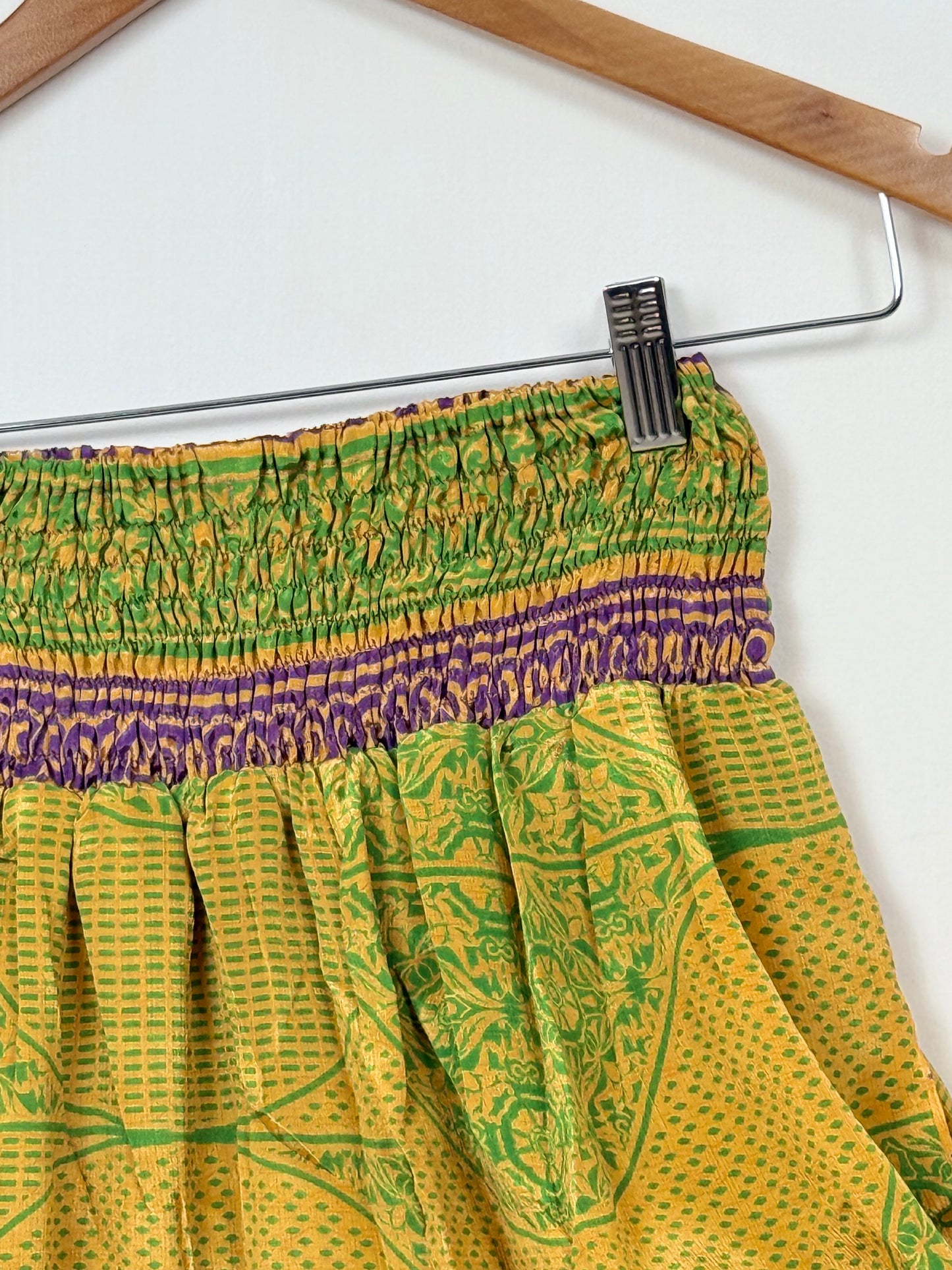 Vintage Saree Silk Trousers & Shirt Co-ordinated Set