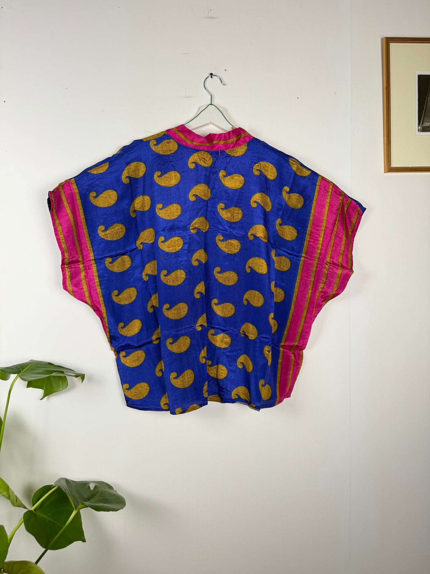 Vintage Saree Silk Shrug Blouse