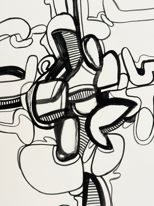 Monochromatic Original Artwork No.248 - ARTHUR ALLAN WILSON, Scottish | 1944-2024
