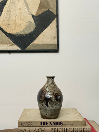 Oxshott Studio Pottery Vase with lip - DENISE WREN, British/Australian | 1891-1979