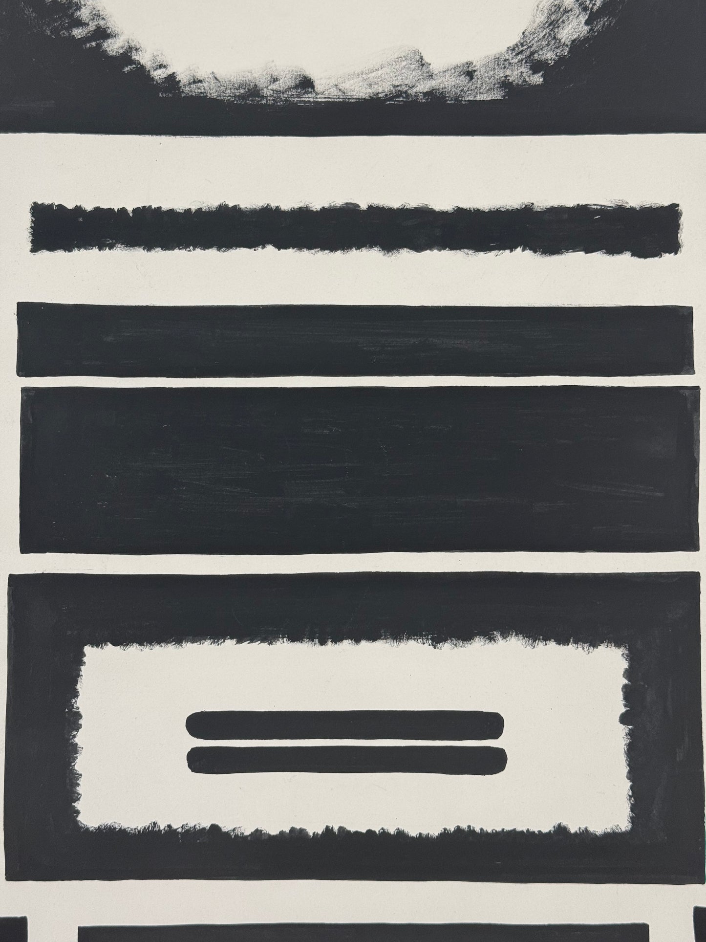 Monochromatic Original Artwork No.301 - ARTHUR ALLAN WILSON, Scottish | 1944-2024