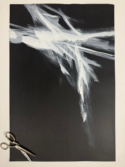 Monochromatic Original Artwork No.329 - ARTHUR ALLAN WILSON, Scottish | 1944-2024