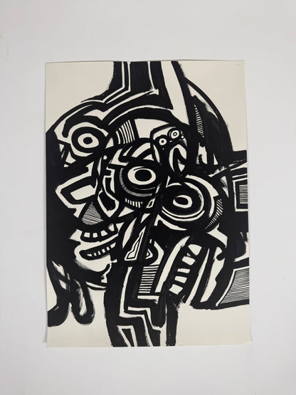 Monochromatic Original Artwork No.313 - ARTHUR ALLAN WILSON, Scottish | 1944-2024