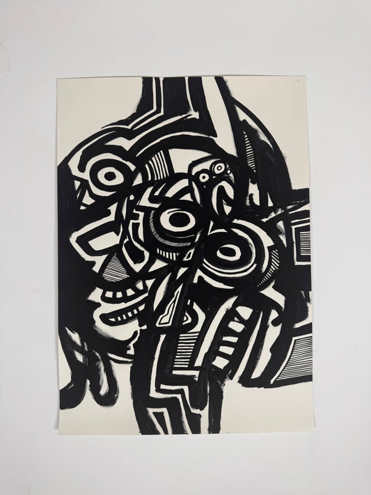 Monochromatic Original Artwork No.313 - ARTHUR ALLAN WILSON, Scottish | 1944-2024