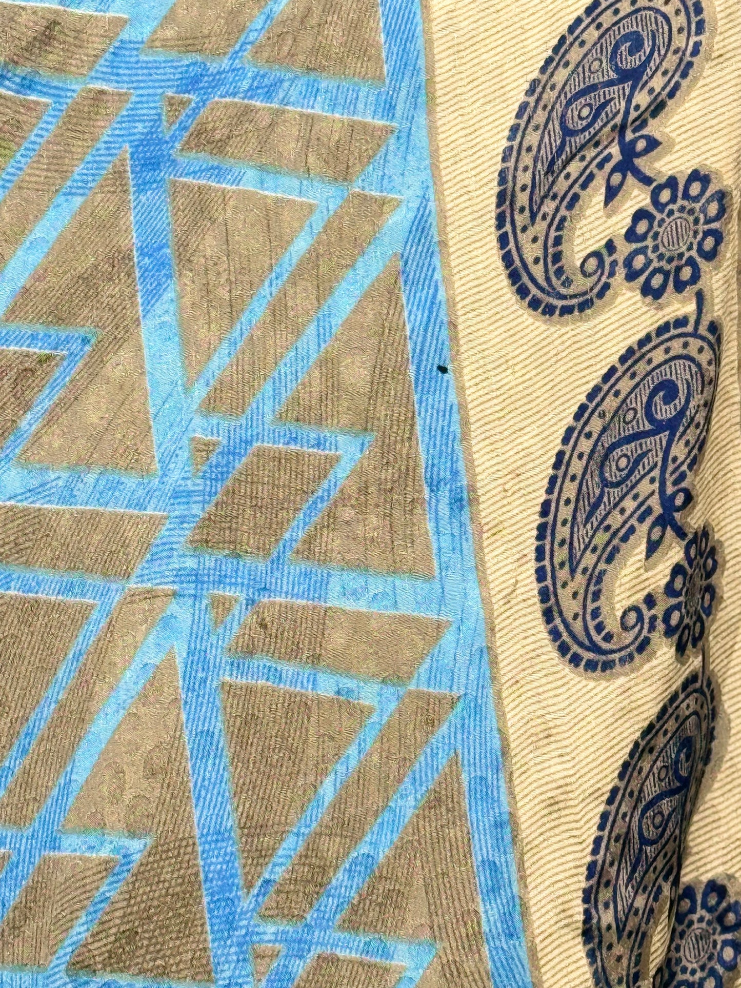 Vintage Saree Silk Wrap Skirt