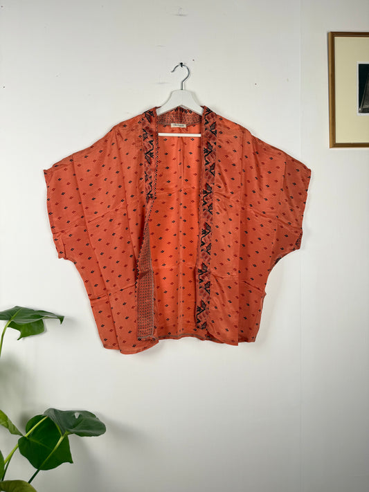 Vintage Saree Silk Shrug Blouse