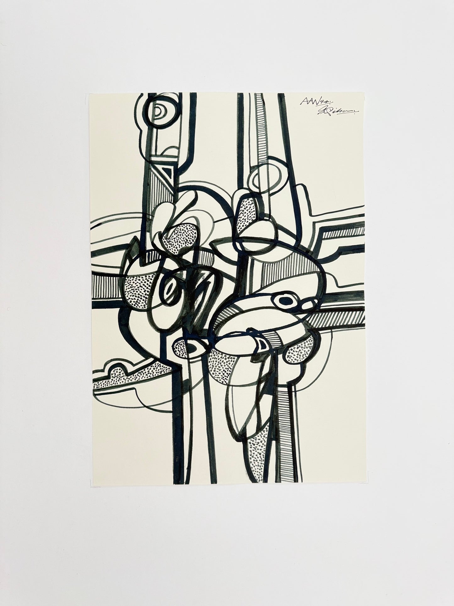 Monochromatic Original Artwork No.246 - ARTHUR ALLAN WILSON, Scottish | 1944-2024