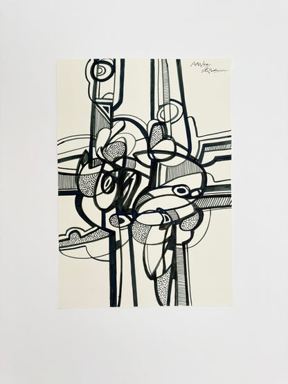Monochromatic Original Artwork No.246 - ARTHUR ALLAN WILSON, Scottish | 1944-2024
