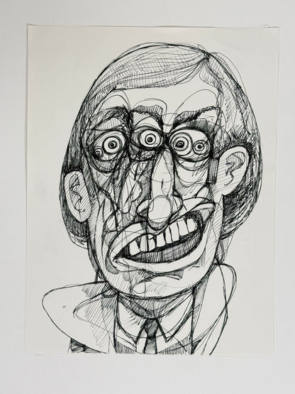 Monochromatic Original Artwork No.285 - ARTHUR ALLAN WILSON, Scottish | 1944-2024