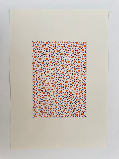Pointillist Ink on Paper Original Artwork No.35 - ARTHUR ALLAN WILSON, Scottish | 1944-2024