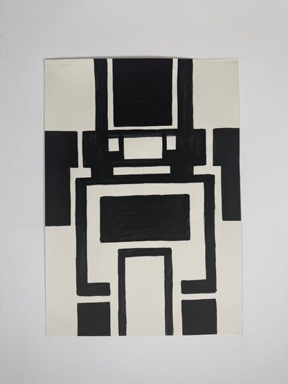 Monochromatic Original Artwork No.311 - ARTHUR ALLAN WILSON, Scottish | 1944-2024