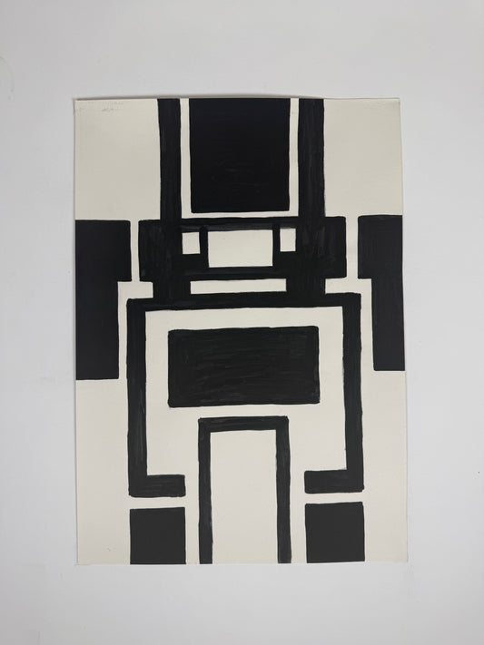 Monochromatic Original Artwork No.311 - ARTHUR ALLAN WILSON, Scottish | 1944-2024