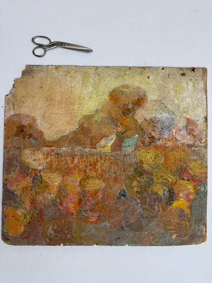 Orange Landscape - Oxshott Pottery Estate - HENRY WREN