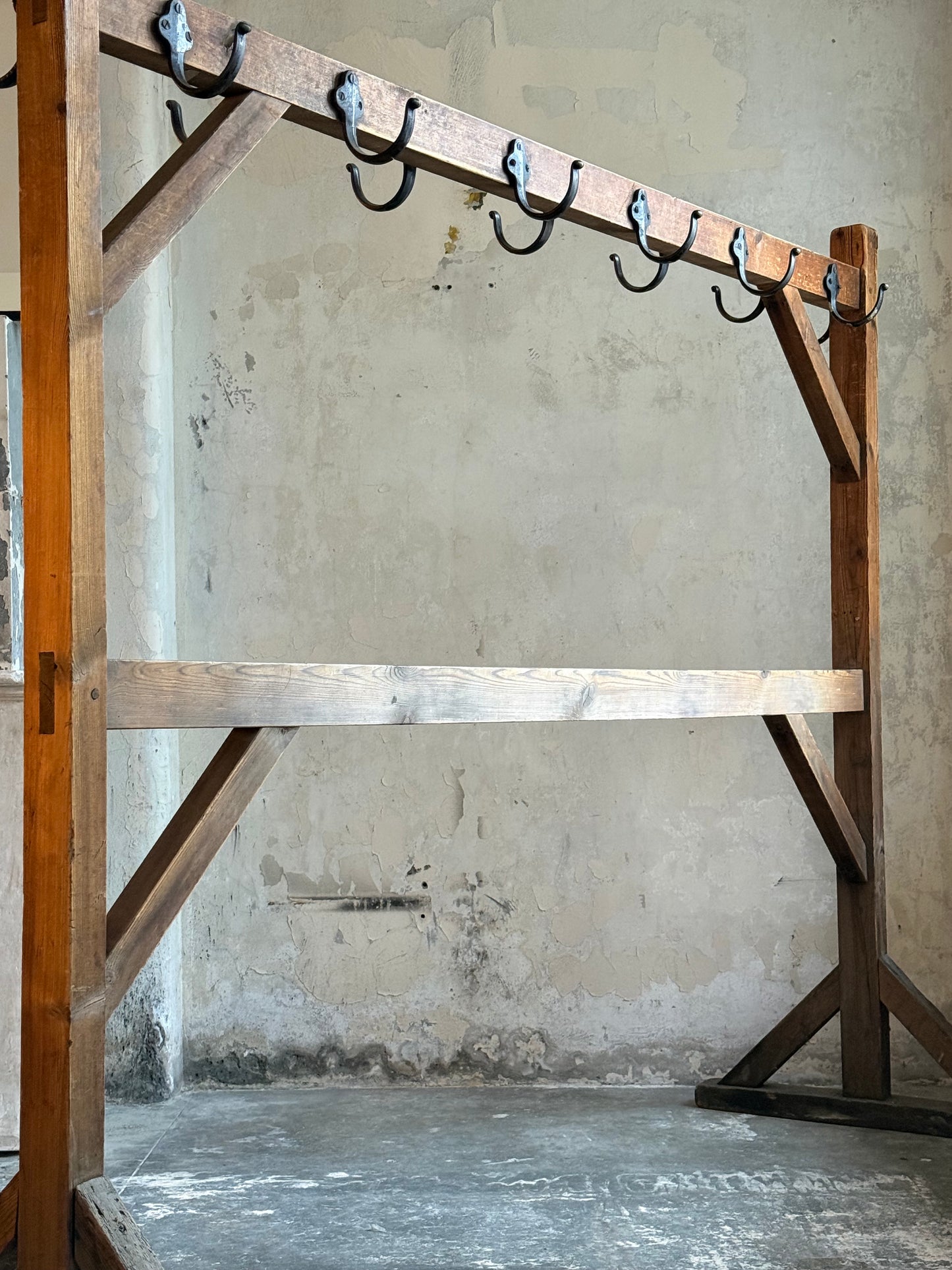 19thC Double Sided Ribbon Drying Rack