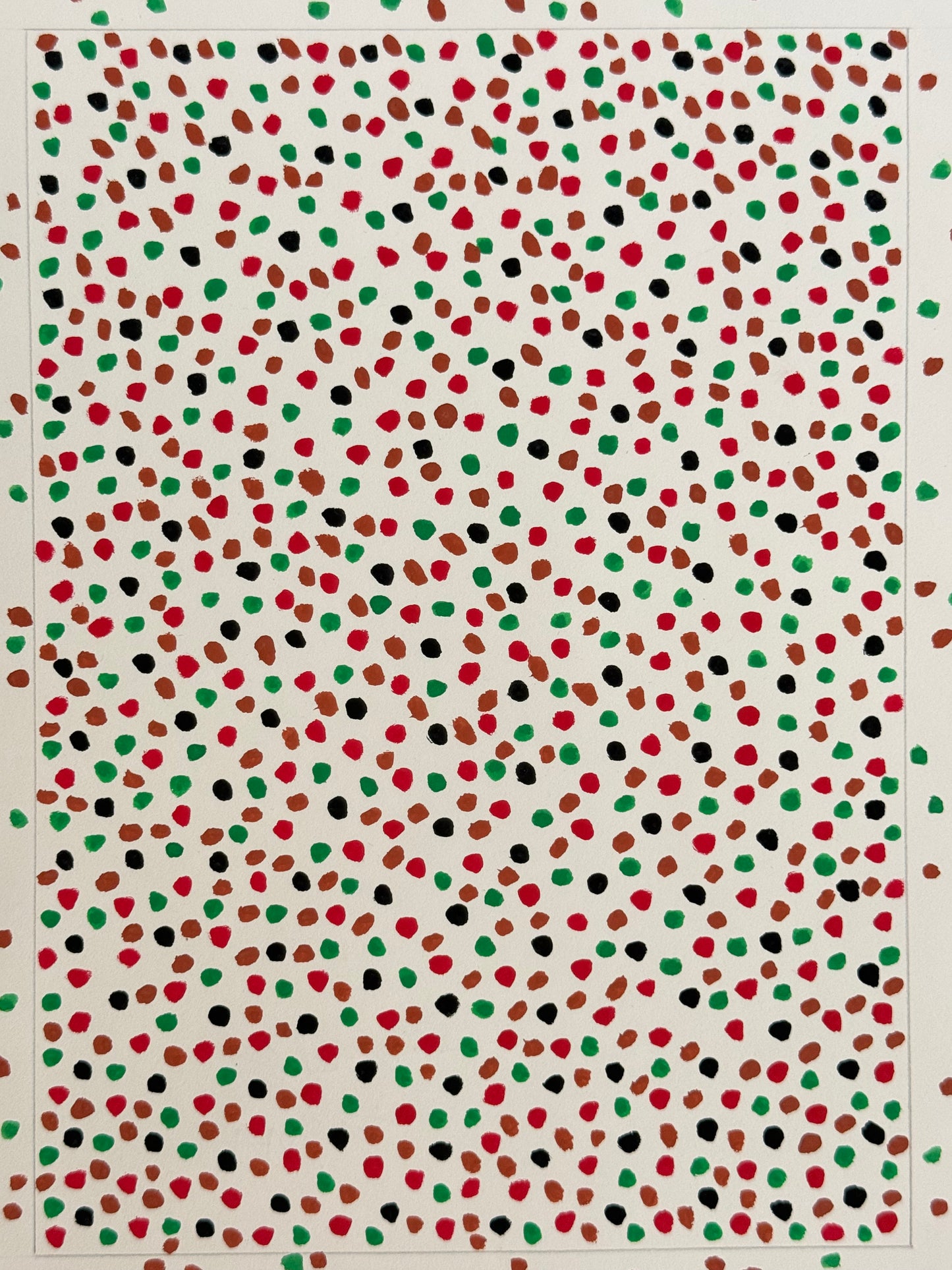 Pointillist Ink on Paper Original Artwork No.5 - ARTHUR ALLAN WILSON, Scottish | 1944-2024