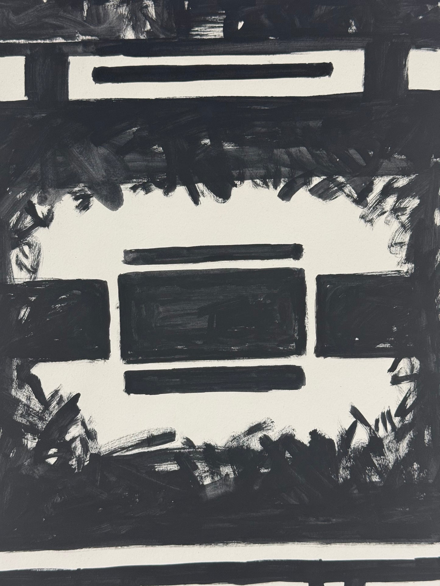 Monochromatic Original Artwork No.306- ARTHUR ALLAN WILSON, Scottish | 1944-2024