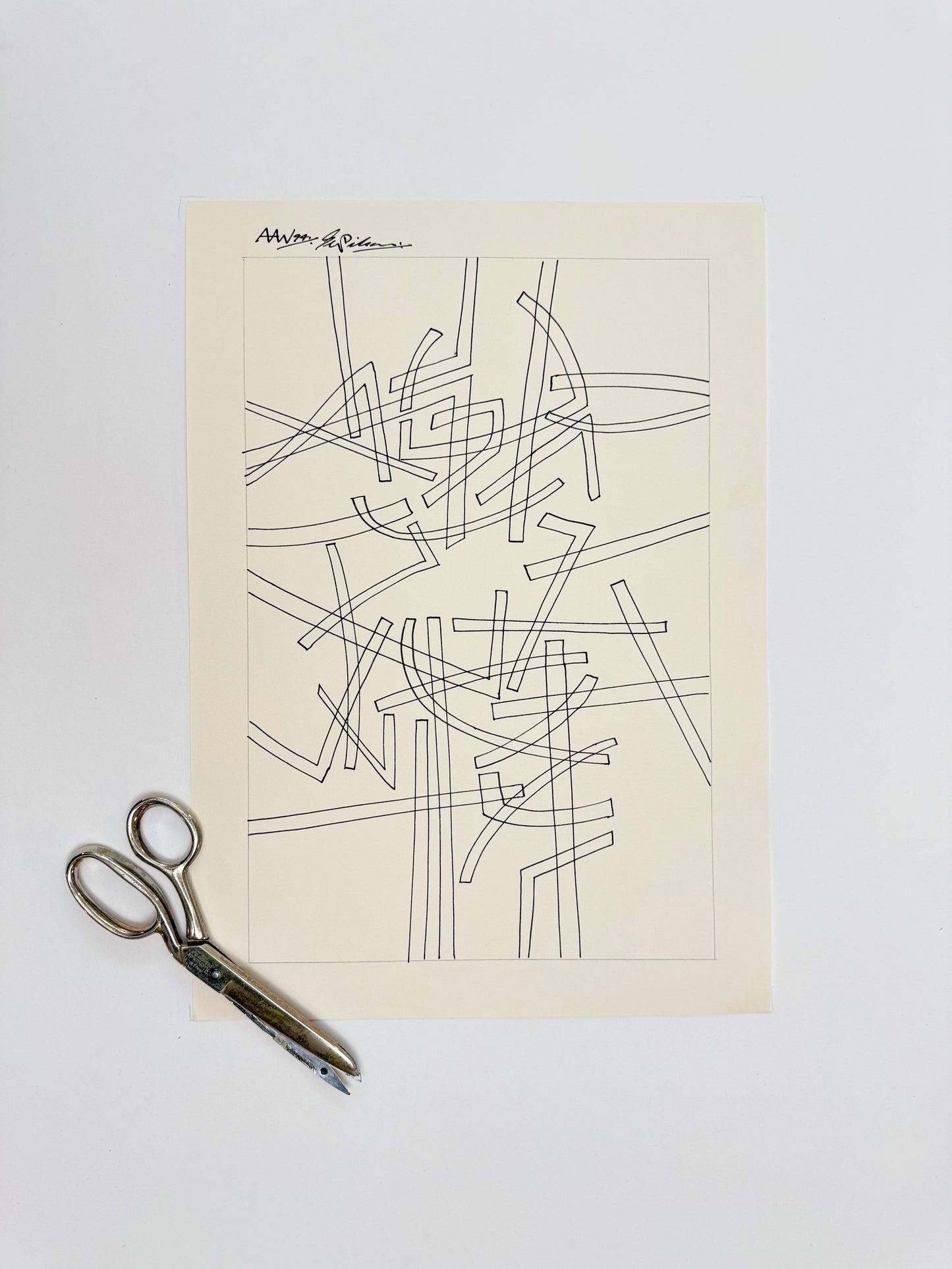 Monochromatic Original Artwork No.226 - ARTHUR ALLAN WILSON, Scottish | 1944-2024