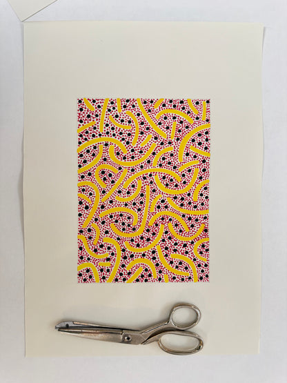Pointillist Ink on Paper Original Artwork No.32 - ARTHUR ALLAN WILSON, Scottish | 1944-2024
