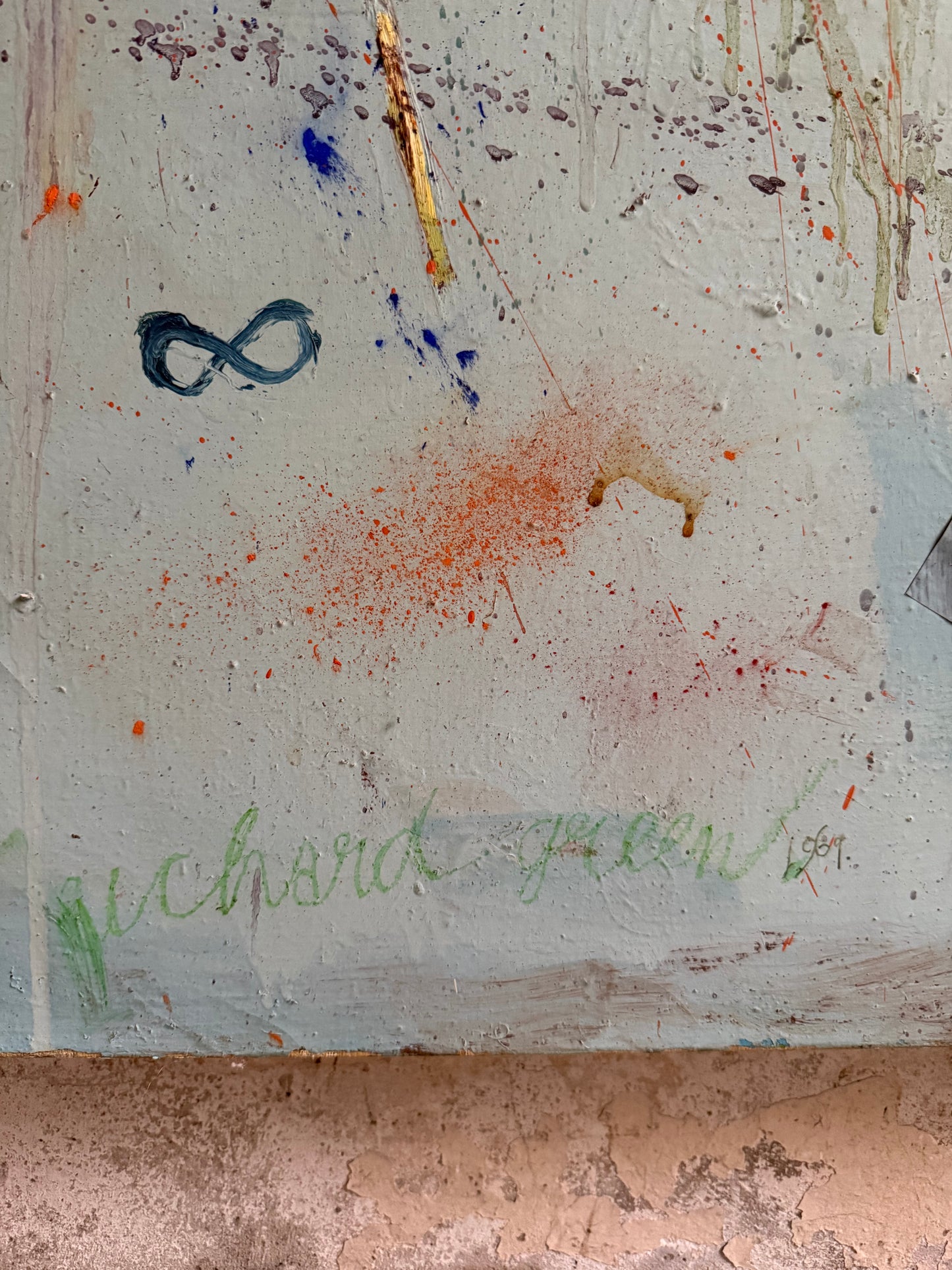 A Large Abstract - Richard Green 1969