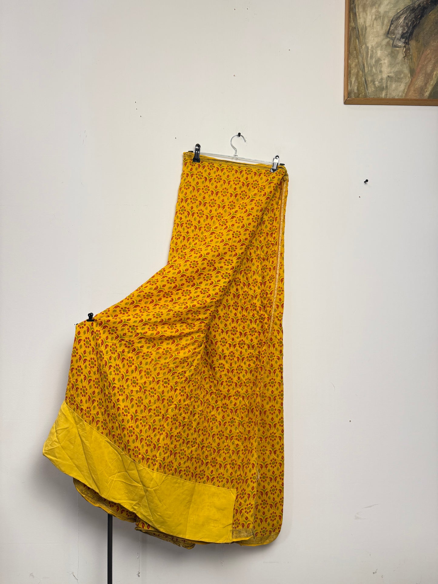 Vintage Pure Silk Saree Fabric
