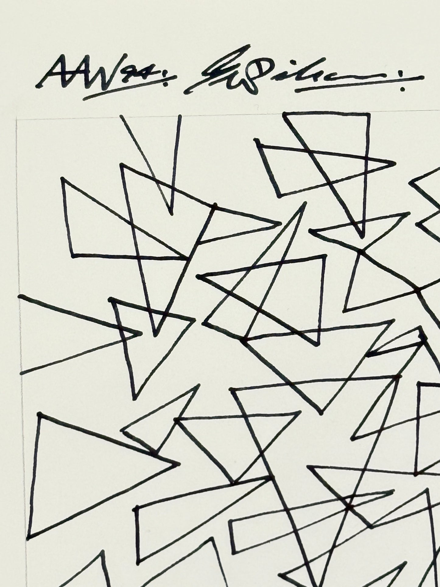 Monochromatic Original Artwork No.215 - ARTHUR ALLAN WILSON, Scottish | 1944-2024