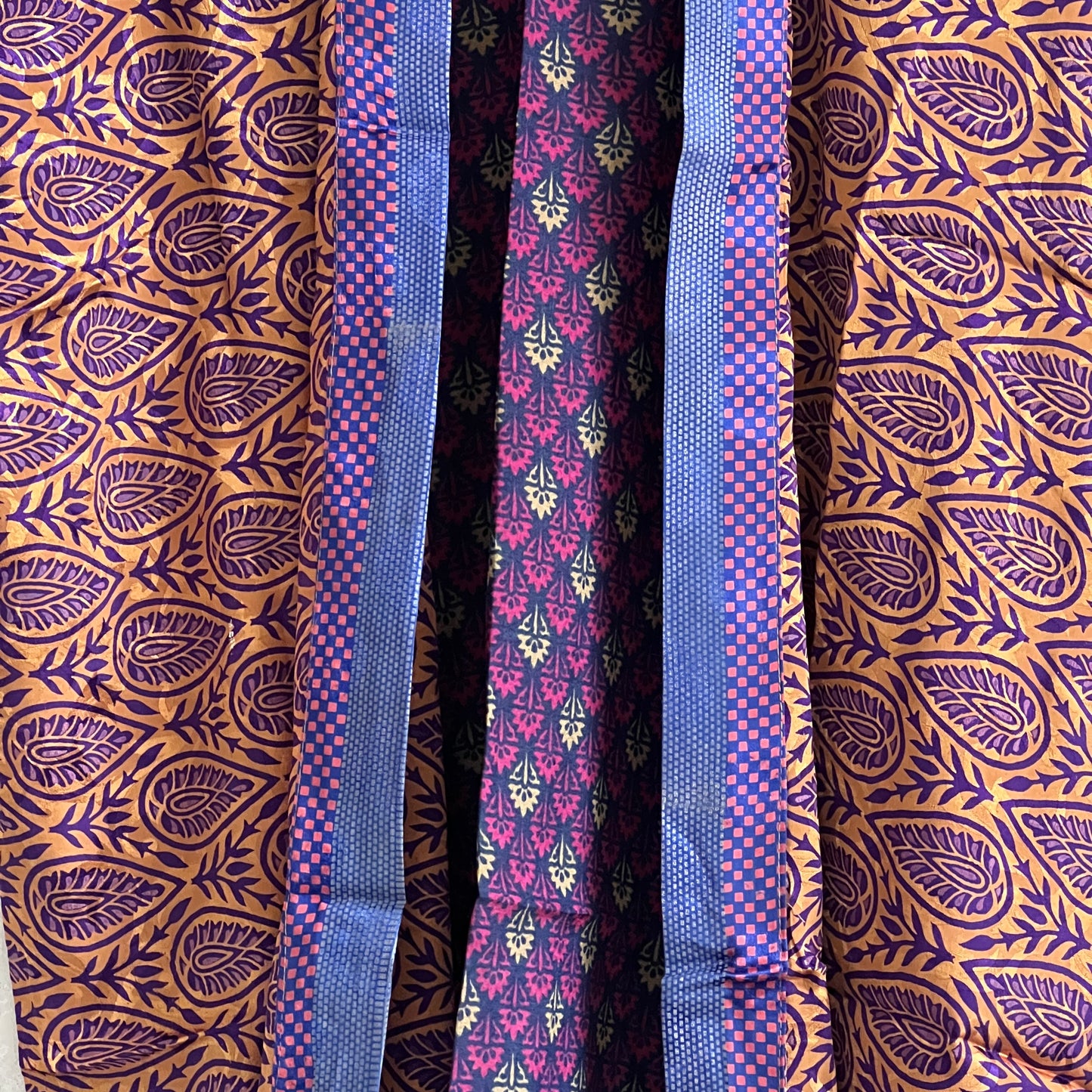 Vintage Saree Silk Open Shirt