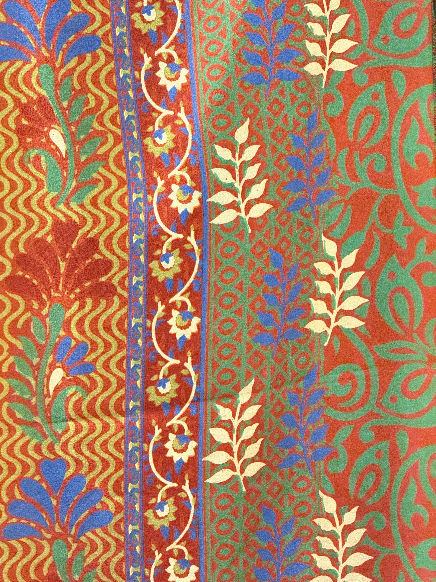 Vintage Pure Silk Saree Fabric