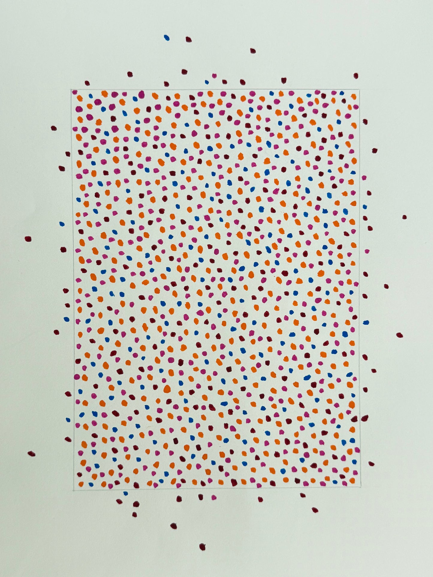 Pointillist Ink on Paper Original Artwork No.18 - ARTHUR ALLAN WILSON, Scottish | 1944-2024