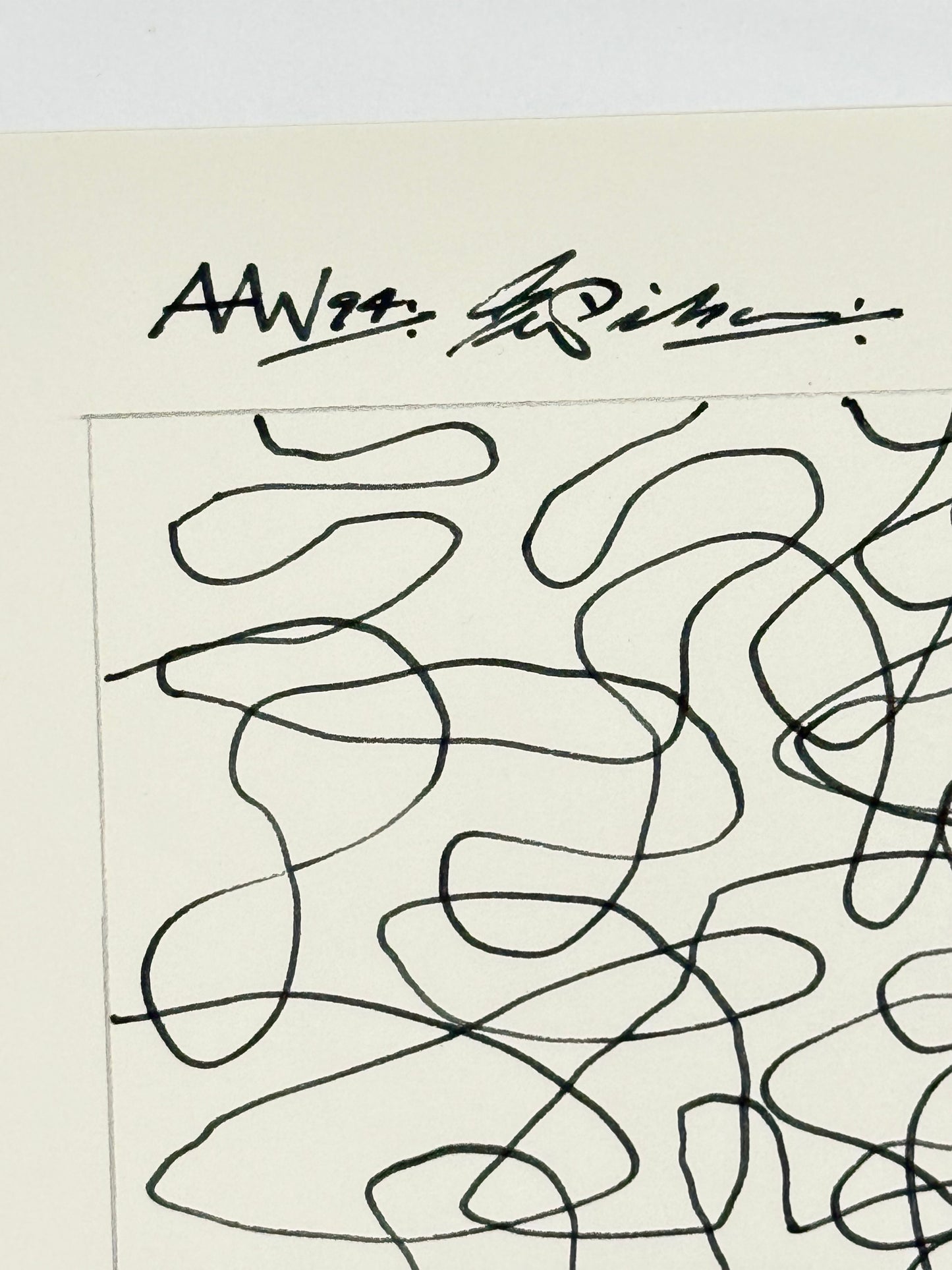 Monochromatic Original Artwork No.232 - ARTHUR ALLAN WILSON, Scottish | 1944-2024