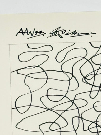 Monochromatic Original Artwork No.232 - ARTHUR ALLAN WILSON, Scottish | 1944-2024