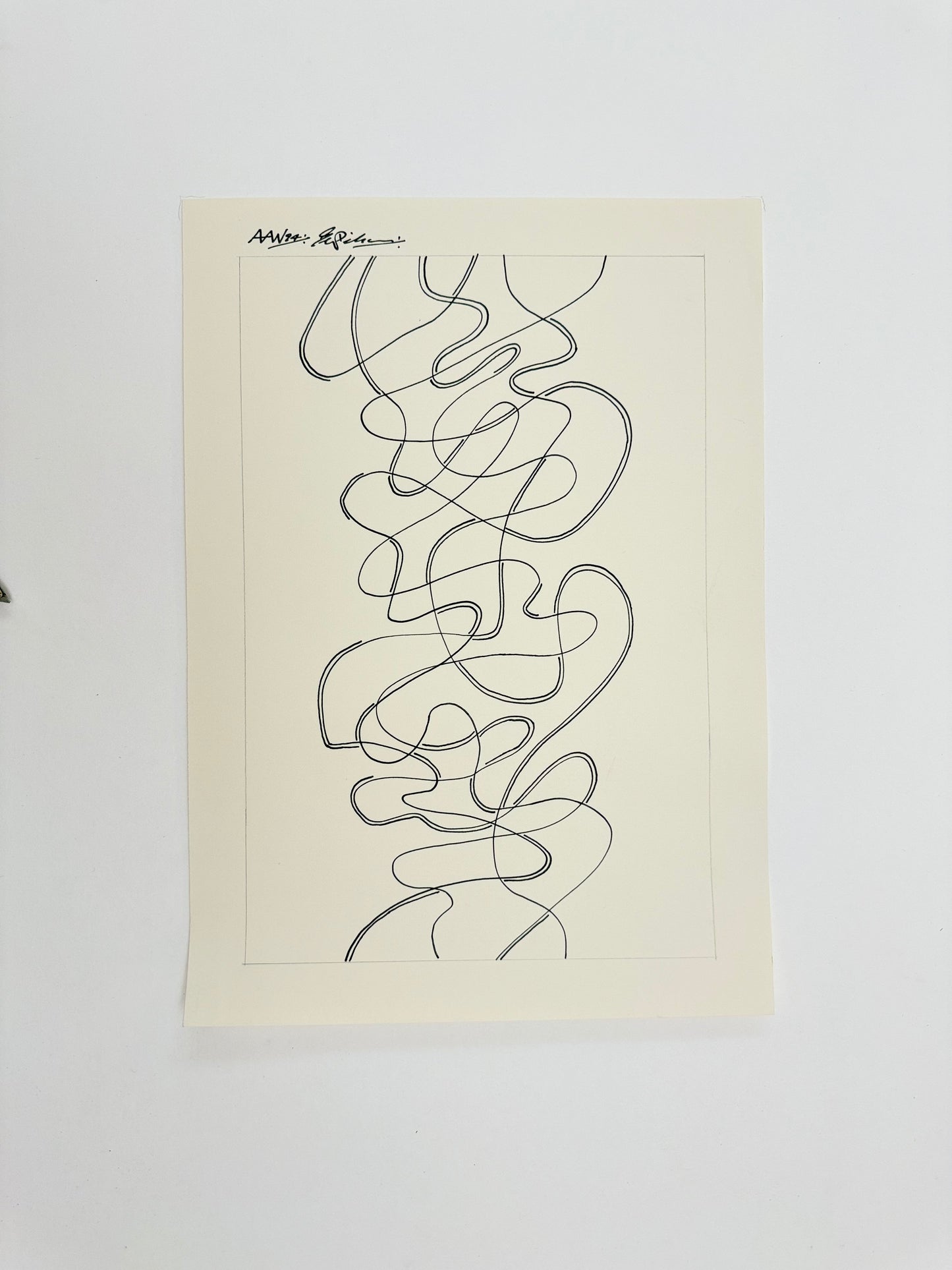 Monochromatic Original Artwork No.219 - ARTHUR ALLAN WILSON, Scottish | 1944-2024