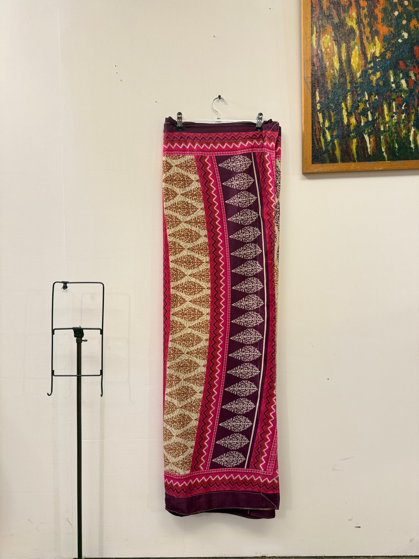 Vintage Pure Silk Saree Fabric