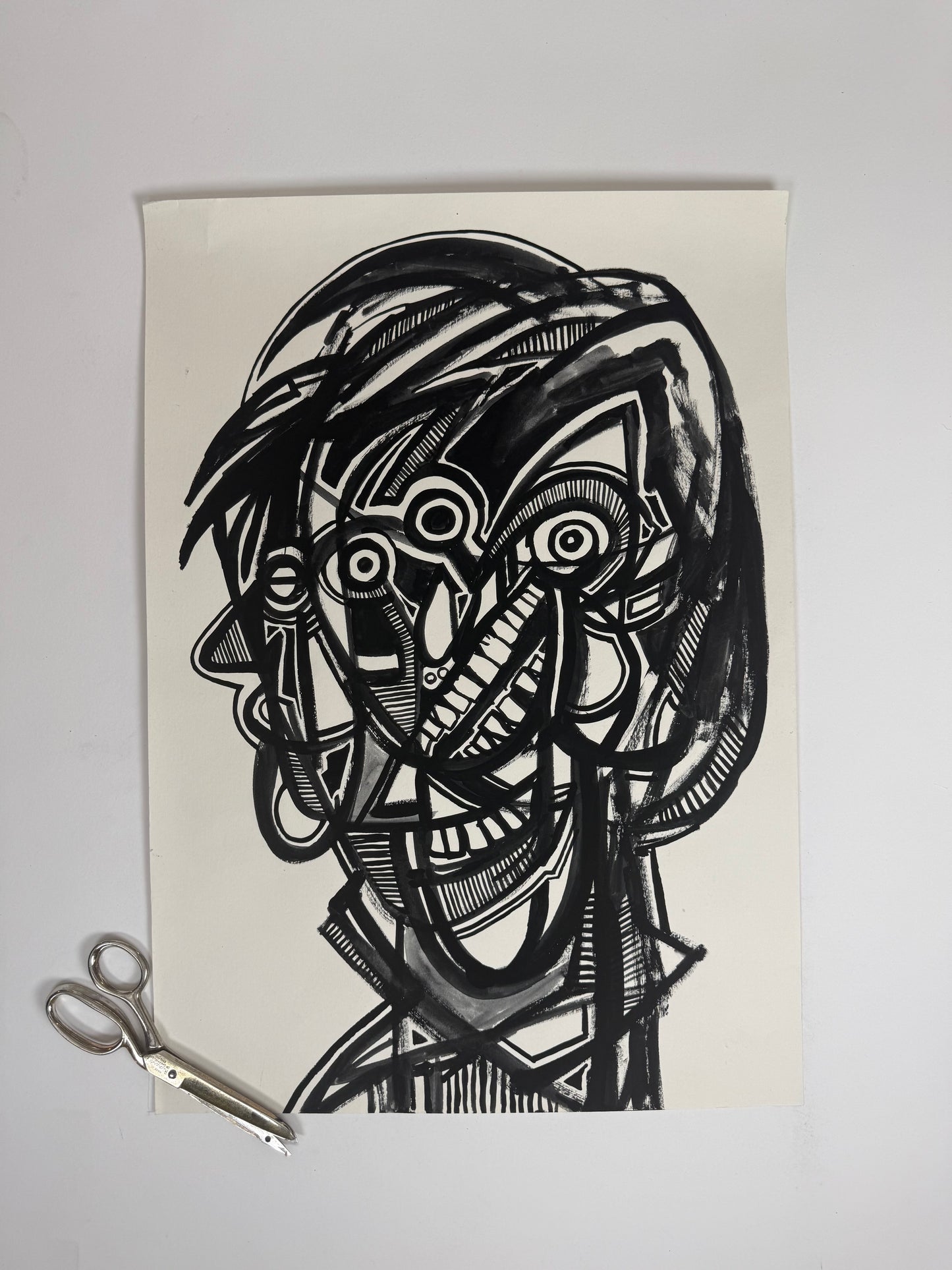 Monochromatic Original Artwork No.318 - ARTHUR ALLAN WILSON, Scottish | 1944-2024