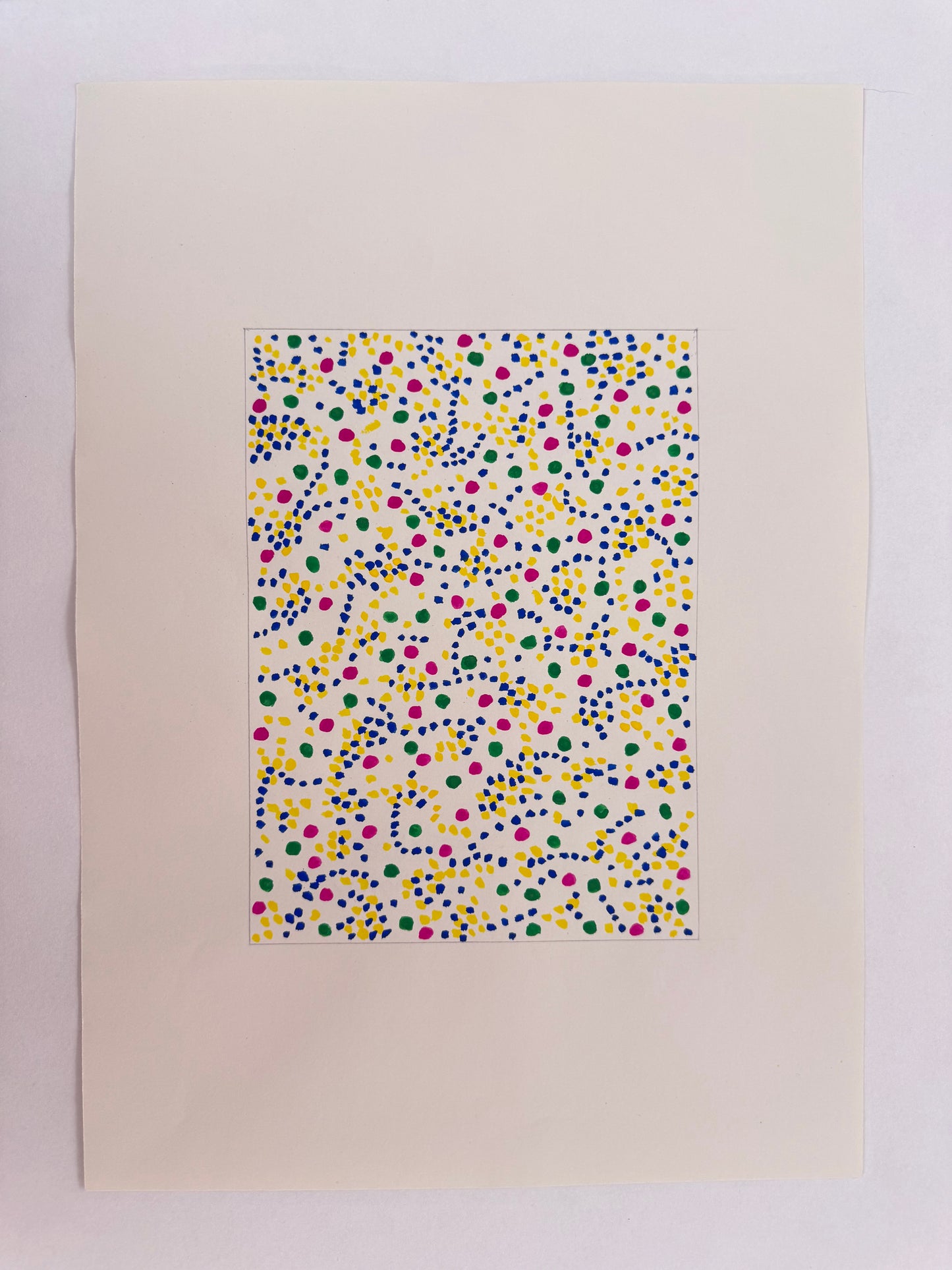 Pointillist Ink on Paper Original Artwork No.31 - ARTHUR ALLAN WILSON, Scottish | 1944-2024