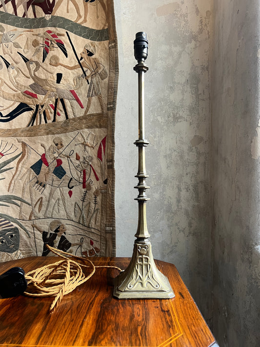 An Art Nouveau Table Lamp