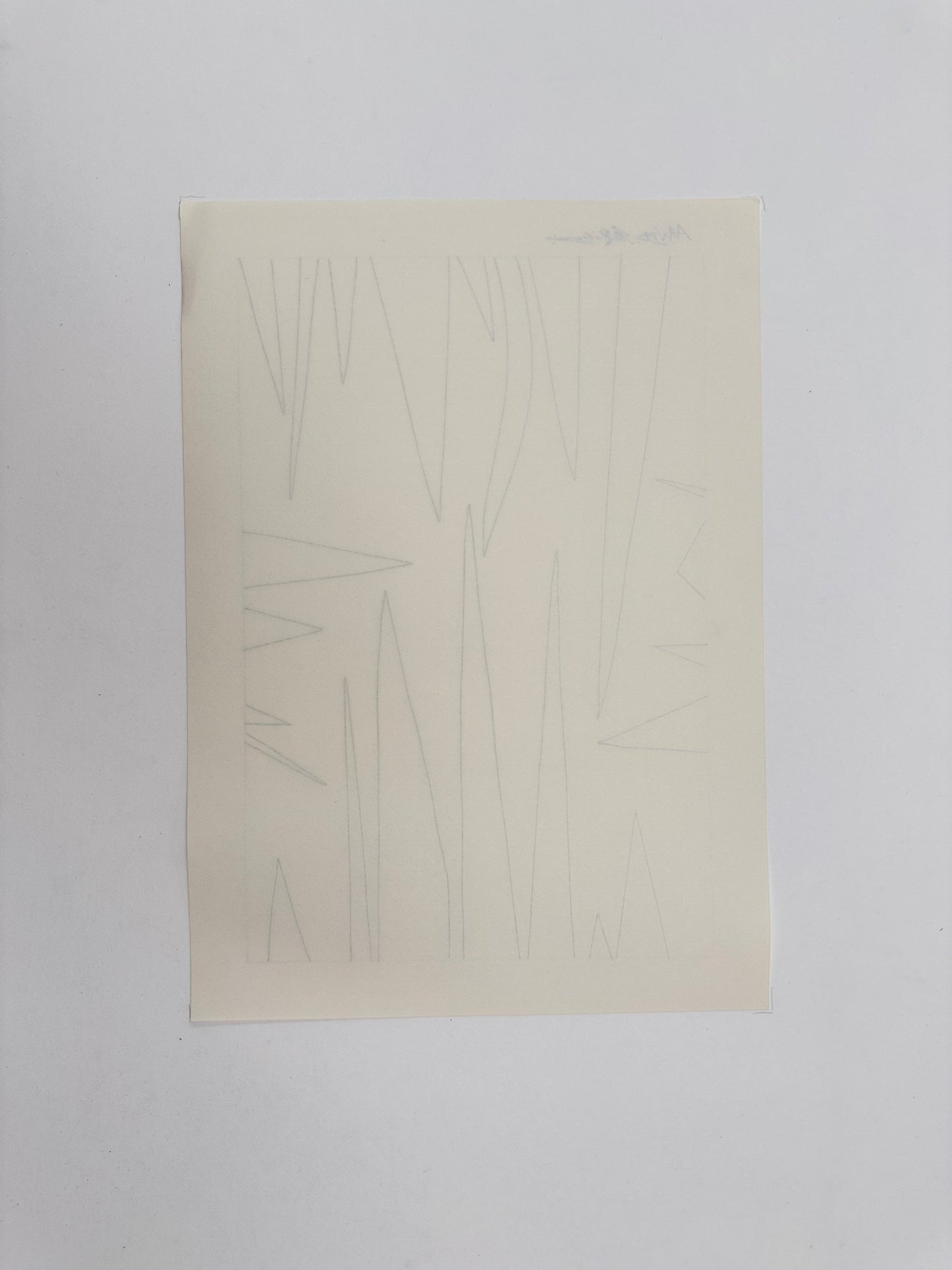 Monochromatic Original Artwork No.223 - ARTHUR ALLAN WILSON, Scottish | 1944-2024