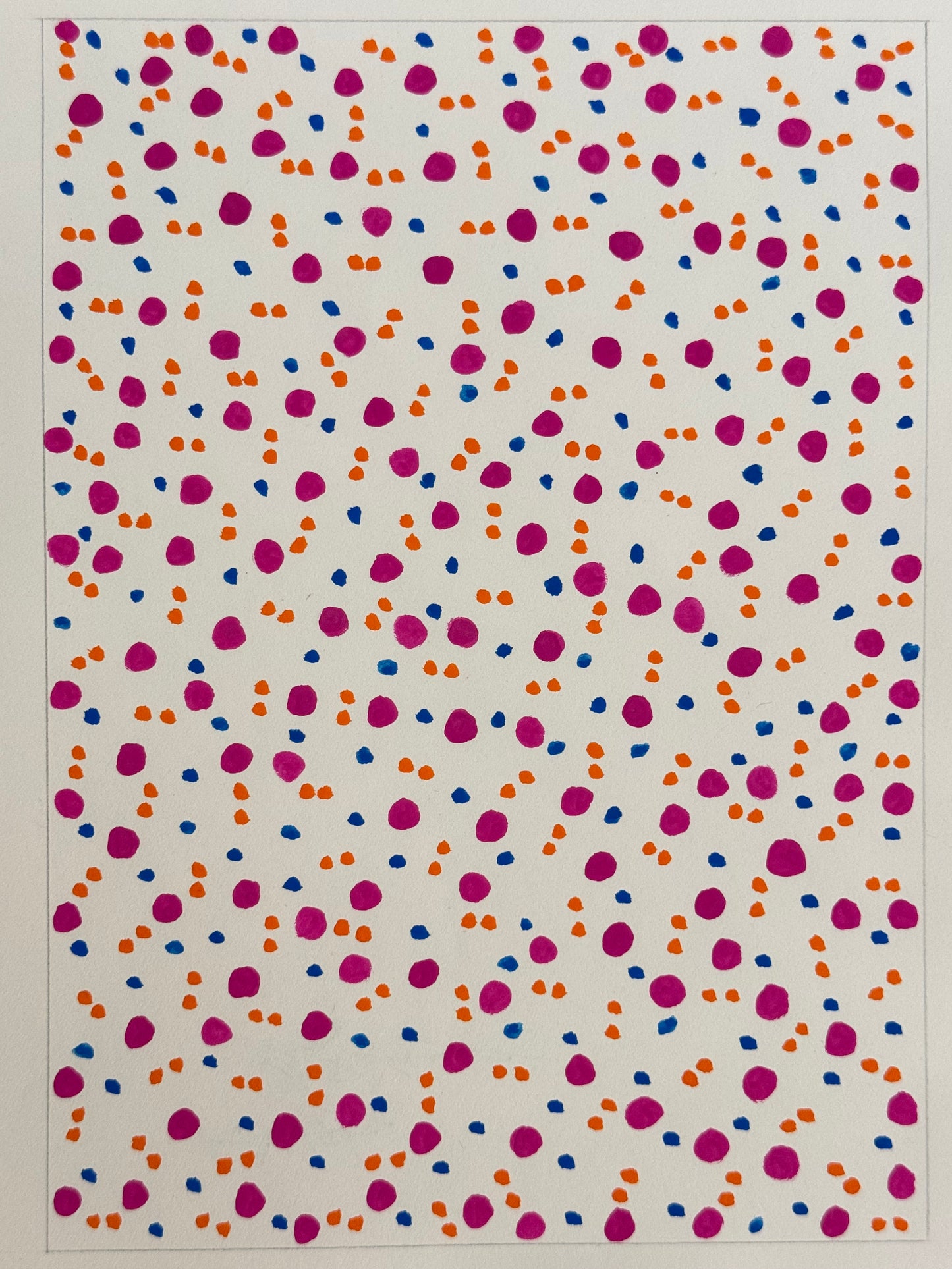 Pointillist Ink on Paper Original Artwork No.28- ARTHUR ALLAN WILSON, Scottish | 1944-2024
