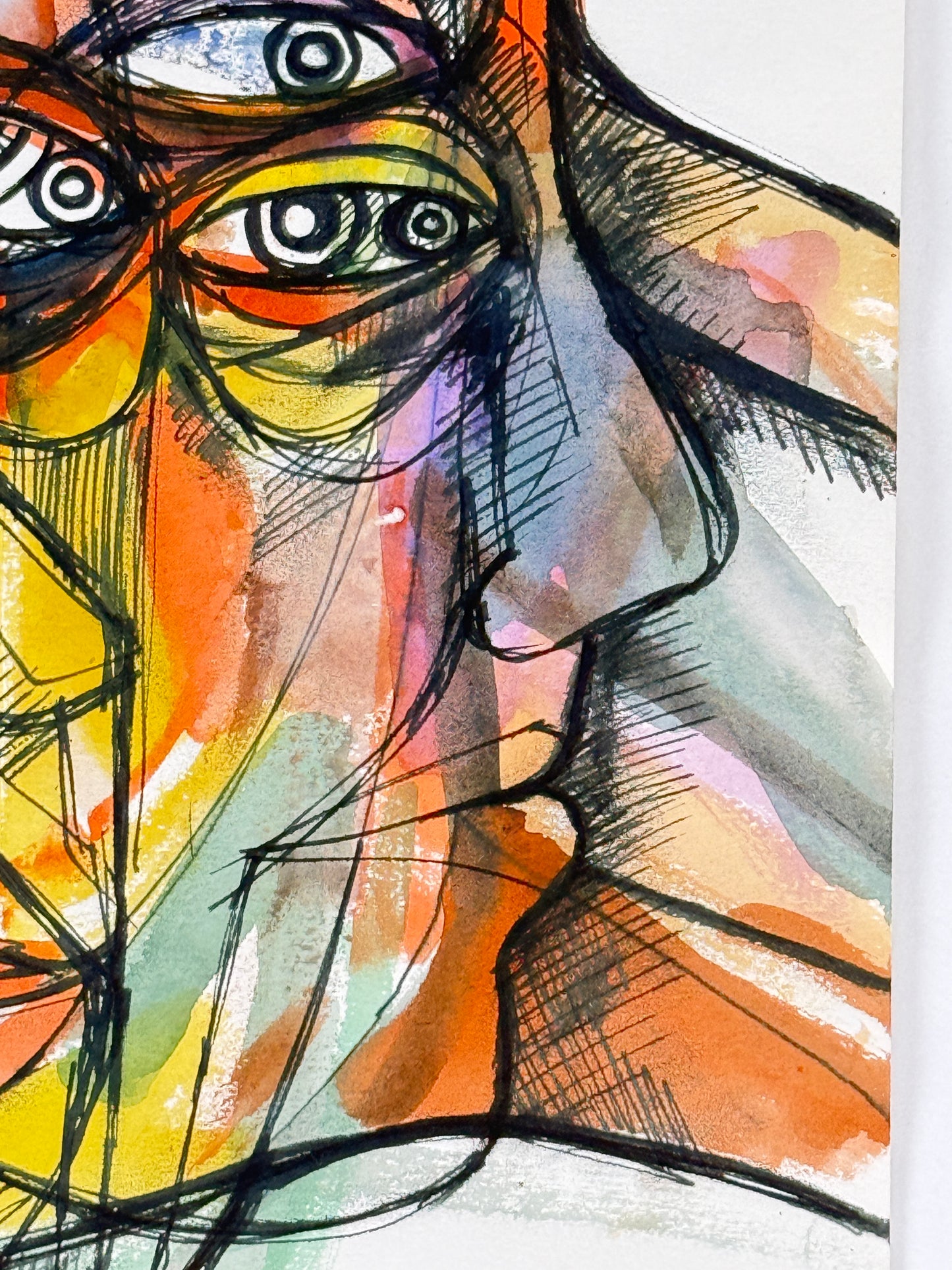 Colour Wash Original Artwork No.403 - ARTHUR ALLAN WILSON, Scottish | 1944-2024