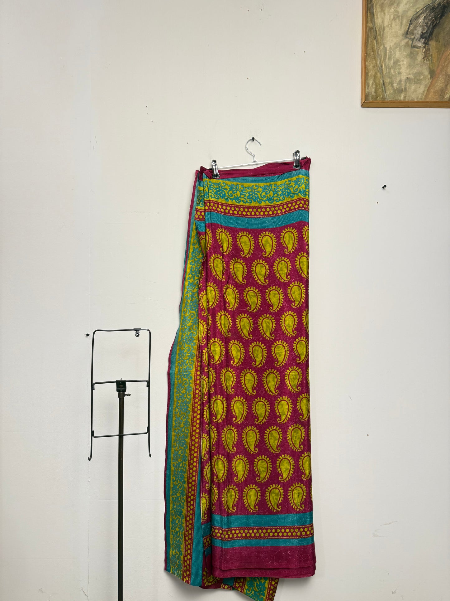 Vintage Pure Silk Saree Fabric