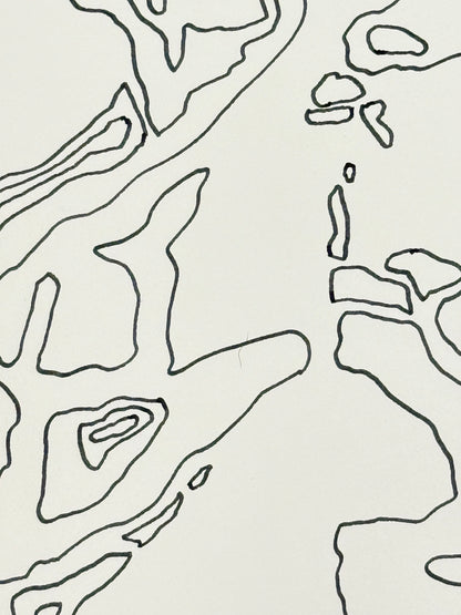 Monochromatic Original Artwork No.229- ARTHUR ALLAN WILSON, Scottish | 1944-2024